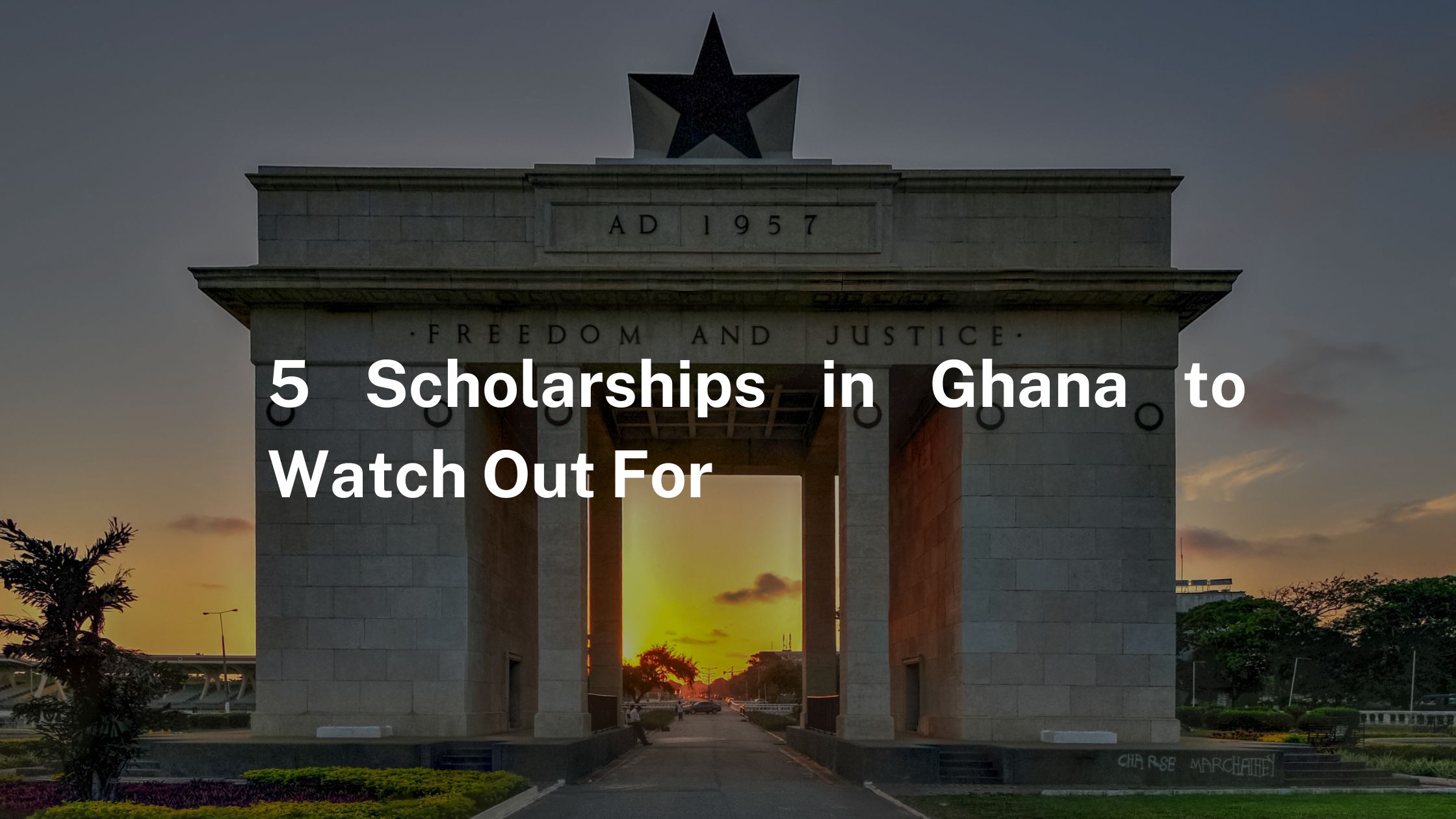 Explore top Scholarships in Ghana for 2024: Find your ideal program, unlock educational opportunities, and achieve your dreams.